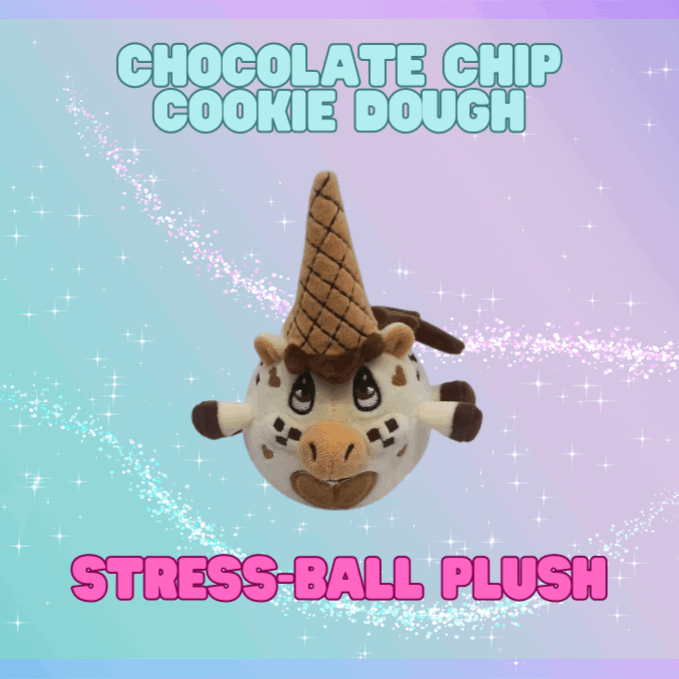 Cookie Dough Stress-Ball plush
