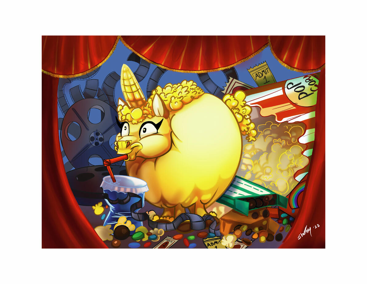 Pop-Corn Print