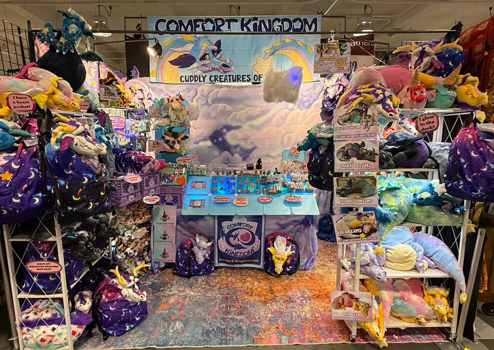 Group Shot of Giant and smaller Dragons