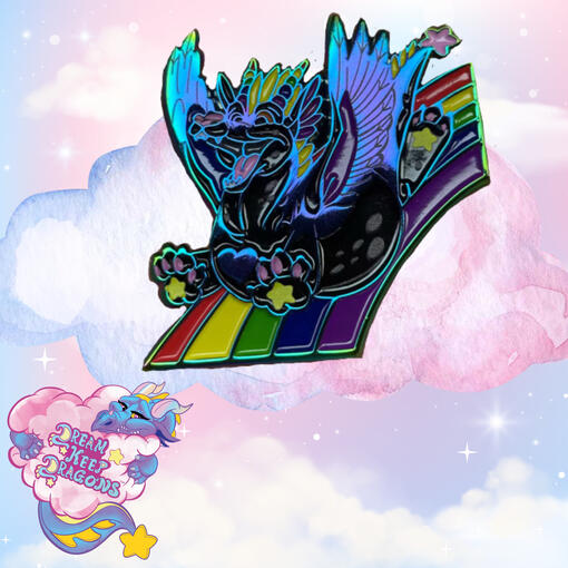 Vivid Dreams Rainbow Pin